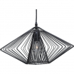 Lampa wisząca Modo Wire Round Black Kare