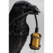 Lampa stołowa Crow Mat Black Kare