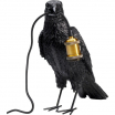Lampa stołowa Crow Mat Black Kare