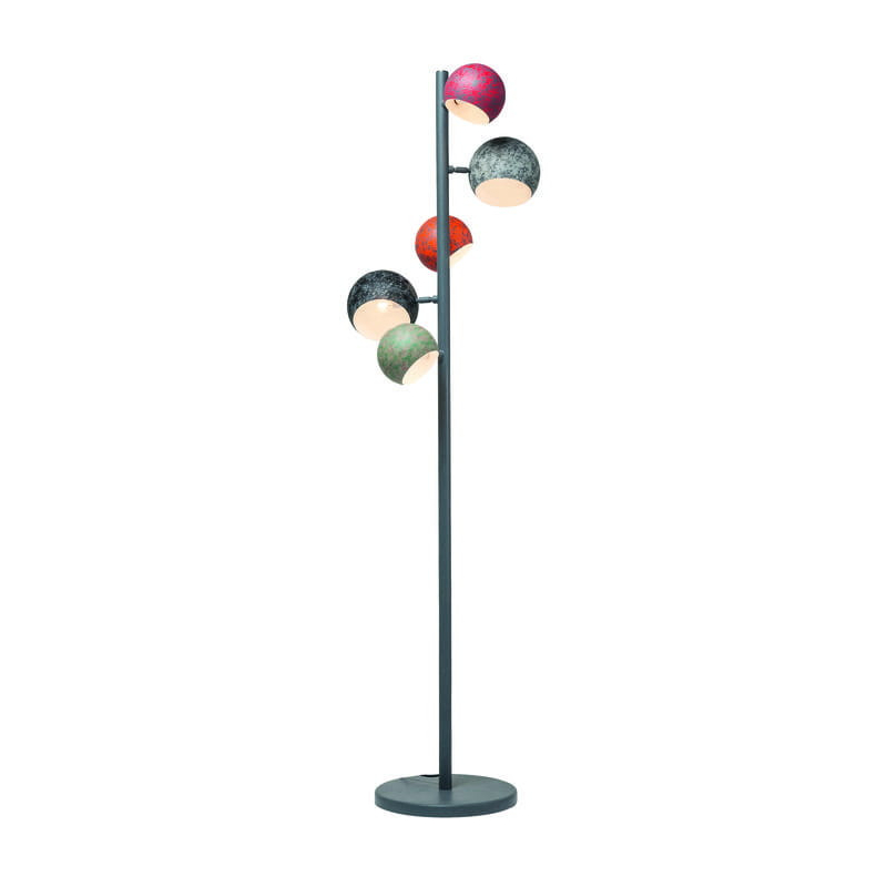 Lampa podłogowa Calotta Antico 5-lite Kare