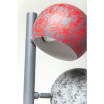 Lampa podłogowa Calotta Antico 5-lite Kare