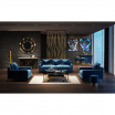 Lampa wisząca Living Vegas Deluxe Brass LED Kare