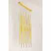 Lampa wisząca Living Vegas Deluxe Brass LED Kare