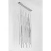 Lampa wisząca Living Vegas Deluxe Chrom LED Kare
