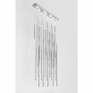 Lampa wisząca Living Vegas Deluxe Chrom LED Kare