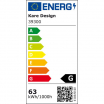 Lampa wisząca Living Vegas Deluxe Chrom LED Kare