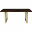Stół Conley Brass 180x90 cm Kare