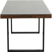 Stół Conley Brass 180x90 cm czarny Kare