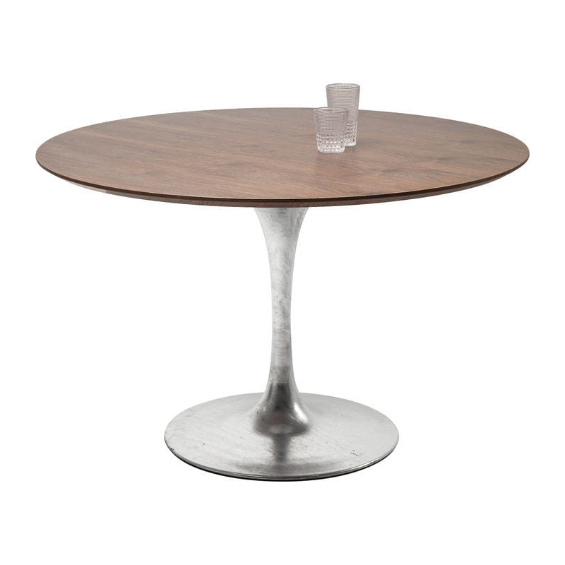 Stół Invitation Set Walnut Zinc śr. 120 cm Kare