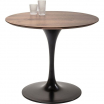 Stół Invitation Set Walnut Black śr. 90 cm Kare