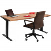 Biurko Office Harmony Black 180x90 cm Kare
