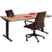 Biurko Office Harmony Black 200x100 cm Kare