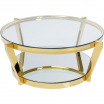 Stolik kawowy Monocolo Gold śr. 90 cm Kare