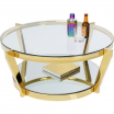 Stolik kawowy Monocolo Gold śr. 90 cm Kare