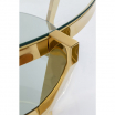 Stolik kawowy Monocolo Gold śr. 90 cm Kare