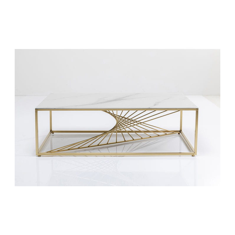 Stolik kawowy Art Marble Glass Kare