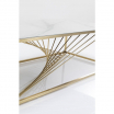 Stolik kawowy Art Marble Glass Kare