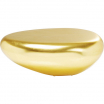 Stolik kawowy Pebble Gold 122x96 cm Kare