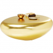 Stolik kawowy Pebble Gold 122x96 cm Kare
