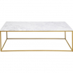 Stolik kawowy West Marble Gold 120x60 Kare