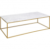 Stolik kawowy West Marble Gold 120x60 Kare