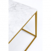Stolik kawowy West Marble Gold 120x60 Kare