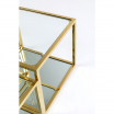 Stolik kawowy Orion Gold zestaw Kare