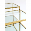 Stolik kawowy Orion Gold zestaw Kare