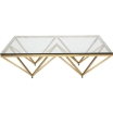 Stolik kawowy Network Gold 105x105cm Kare