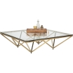 Stolik kawowy Network Gold 105x105cm Kare