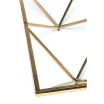 Stolik kawowy Network Gold 105x105cm Kare