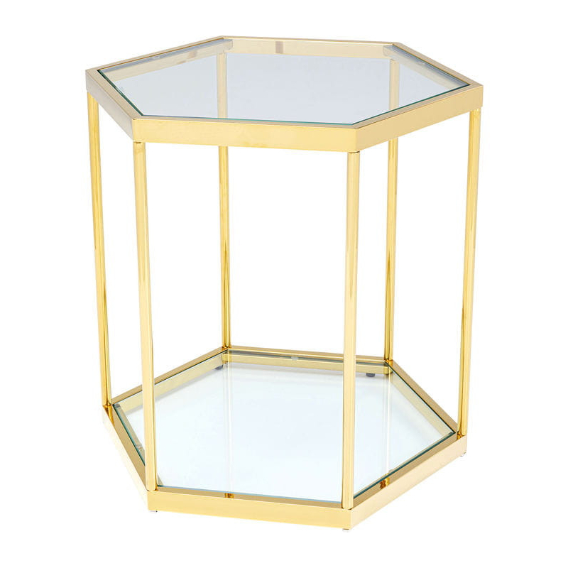 Stolik kawowy Comb Gold 55 cm Kare