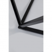 Stolik kawowy Cristallo Black 80x80cm Kare