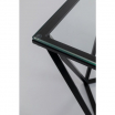 Stolik kawowy Cristallo Black 50x50cm Kare