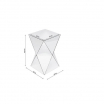 Stolik kawowy Luxury Triangle Kare