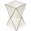 Stolik kawowy Luxury Triangle Champagne Kare