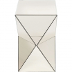 Stolik kawowy Luxury Triangle Champagne Kare
