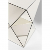 Stolik kawowy Luxury Triangle Champagne Kare