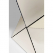 Stolik kawowy Luxury Triangle Champagne Kare
