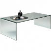 Stolik kawowy Clear Club Basic 120x60cm Kare