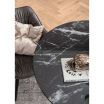 Stół Solo Marble Black śr. 110 cm Kare