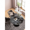 Stół Solo Marble Black śr. 110 cm Kare