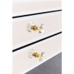 Biurko Luxury Champagne 140x60cm Kare