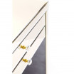 Biurko Luxury Champagne 140x60cm Kare