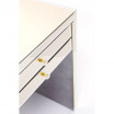 Biurko Luxury Champagne 140x60cm Kare