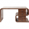 Biurko Soft Snake Walnut 150x70cm Kare