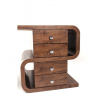 Biurko Soft Snake Walnut 150x70cm Kare