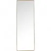 Lustro Curve Rectangular Brass 200x70cm Kare