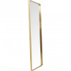 Lustro Curve Rectangular Brass 200x70cm Kare