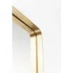 Lustro Curve Rectangular Brass 200x70cm Kare